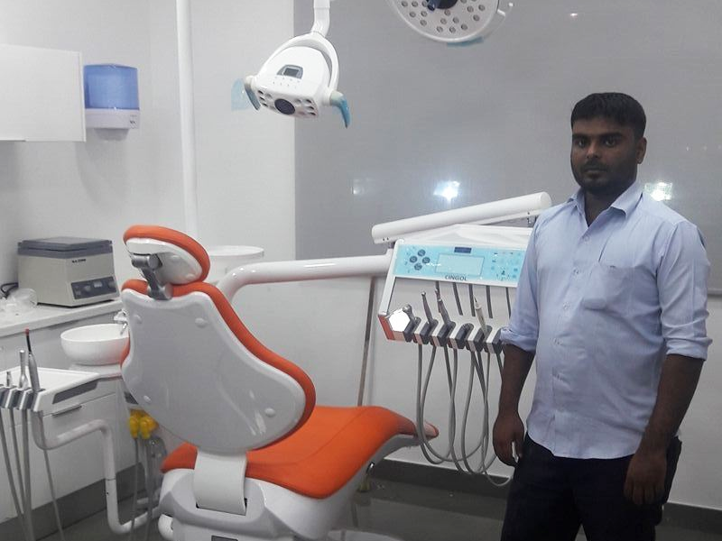 Regarding the maintenance of the dental chair.